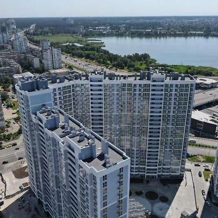 Квартира Метро Харківська, Позняки Жк Лебединий Kijów Zewnętrze zdjęcie